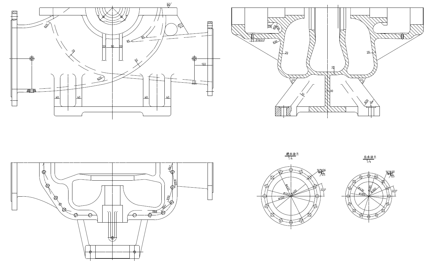 单级双吸水平中开离心泵BB1建模视频教程:精品内容